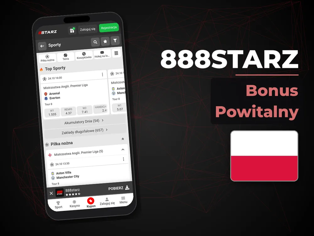 888starz - Bonus Powitalny