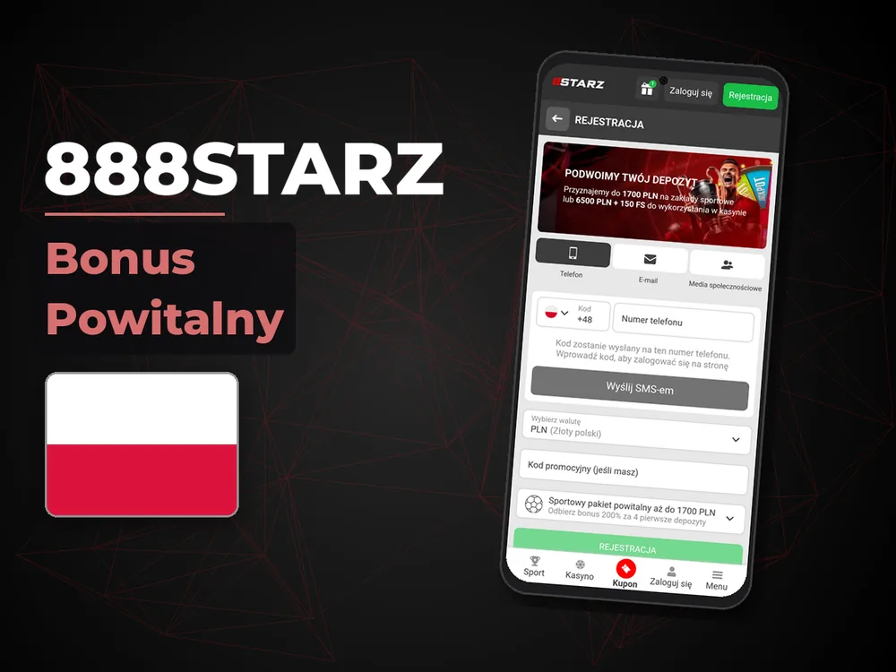 888starz - Bonus Powitalny