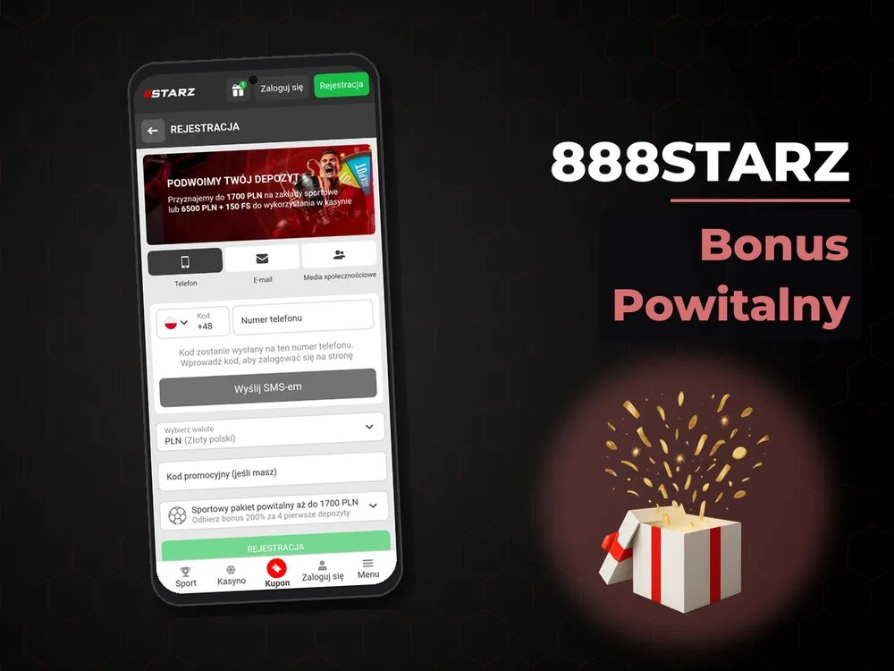 888starz - Bonus Powitalny