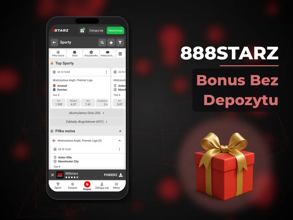 888starz - Bonus Bez Depozytu