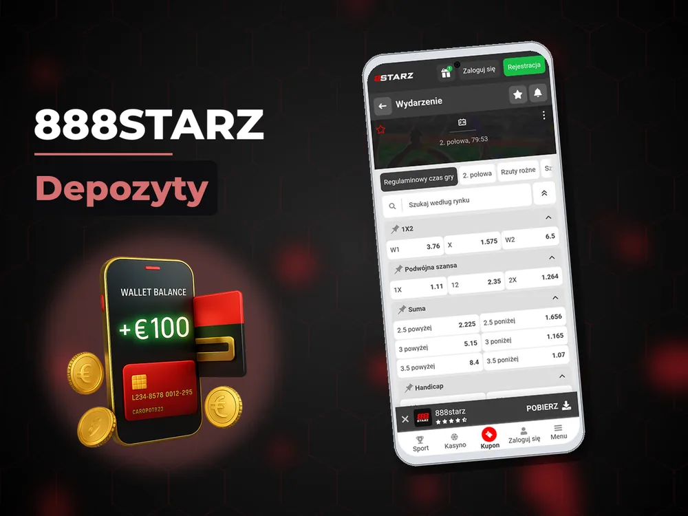 888starz - Depozyty