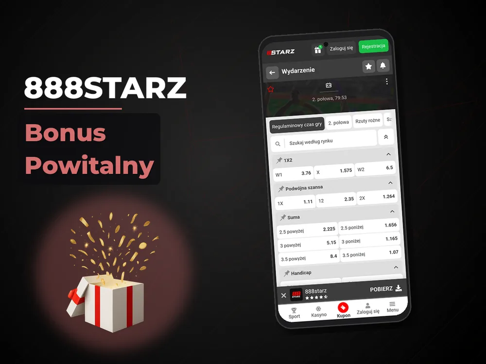 888starz - Bonus Powitalny
