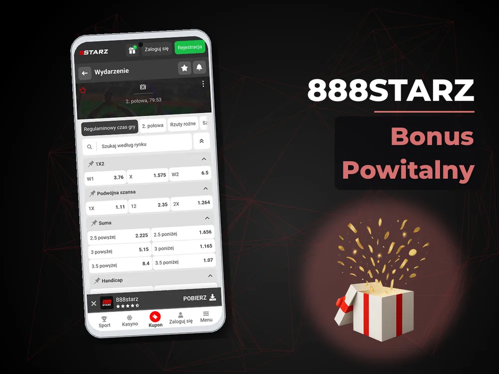 888starz - Bonus Powitalny