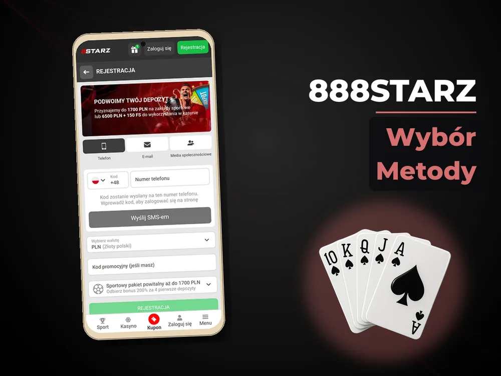 888starz - Wybór Metody