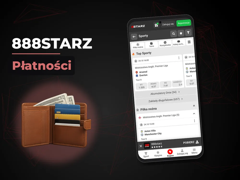 888starz - Płatności