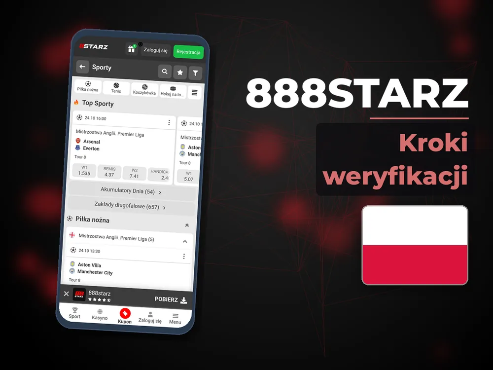 888starz - Kroki weryfikacji
