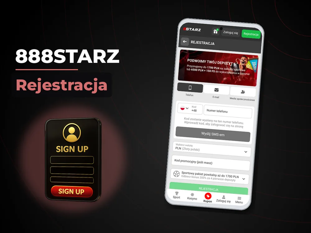 888starz - Rejestracja